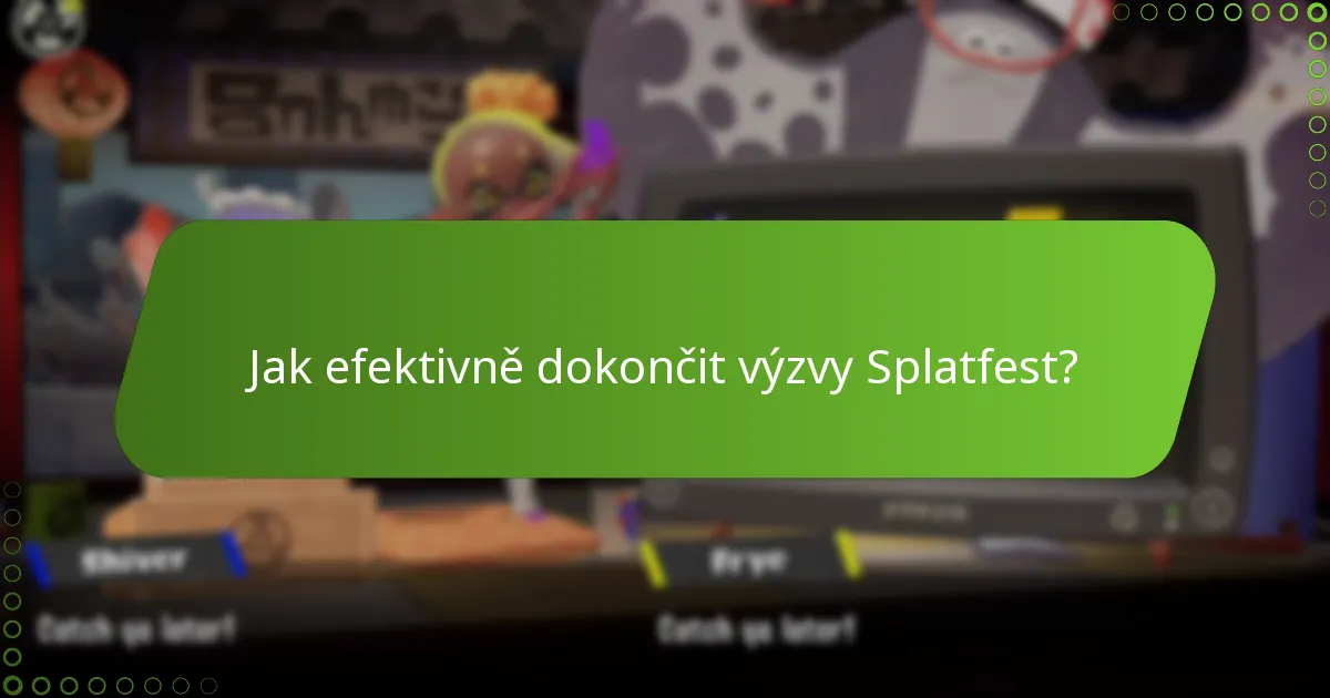 Jaké odměny mohu získat z výzev Splatfest?