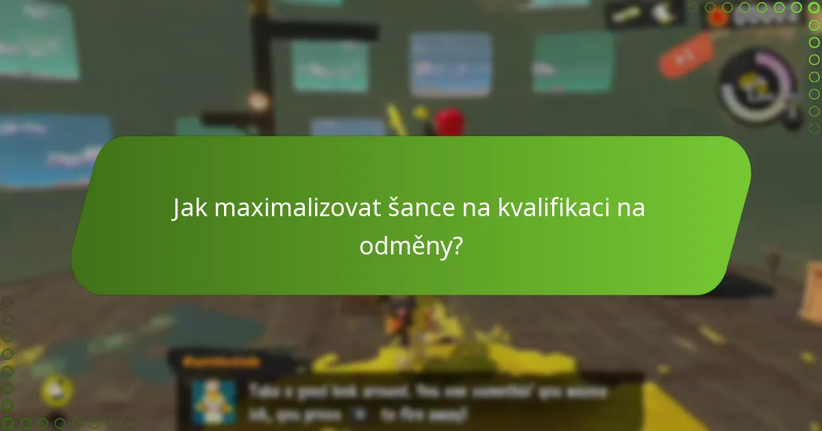 Jaká jsou omezení pro způsobilost k odměnám za události?