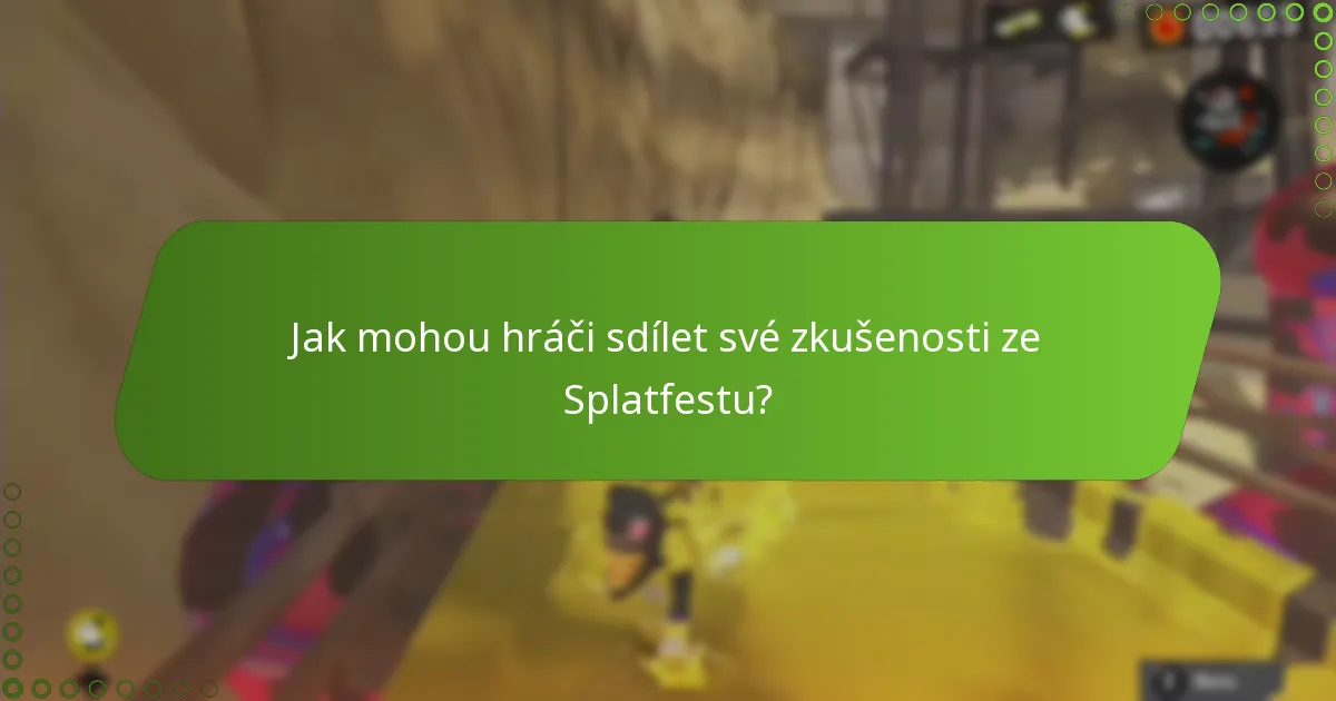 Jakou zpětnou vazbu poskytla komunita ohledně Splatfestu?