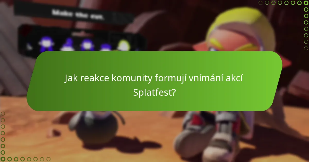 Jaké odměny mohou hráči získat účastí na akcích Splatfest?