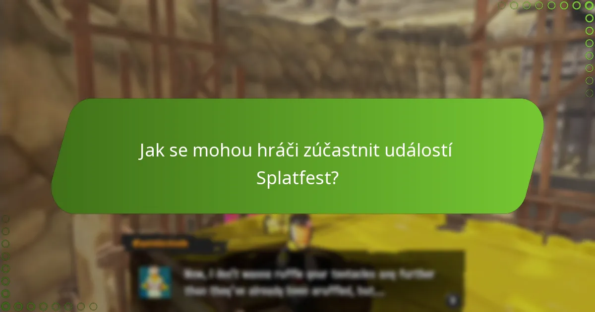 Jaké odměny mohou hráči získat během Splatfestu?