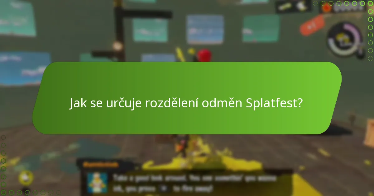 Jak se zpracovávají skupinové nároky na odměny Splatfest?