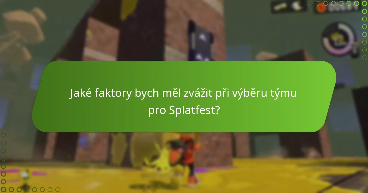 Jaké herní strategie mohou zlepšit můj výkon ve Splatfestu?