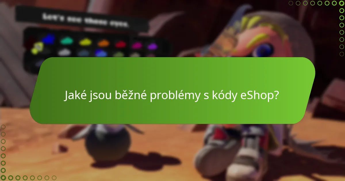 Jak se kódy eShop pro Splatoon 3 srovnávají s jinými herními kódy?