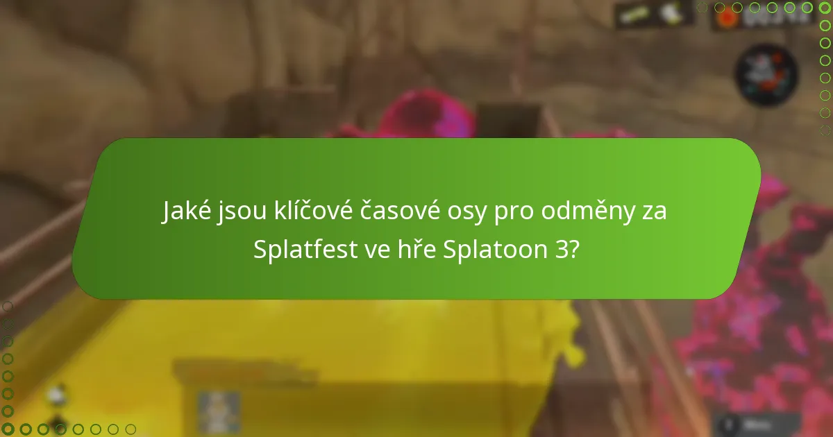Jaké běžné problémy se objevují při distribuci odměn Splatfest?