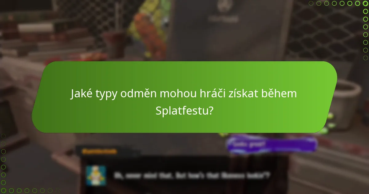Jak se odměny ze Splatfestu srovnávají s předchozími událostmi?